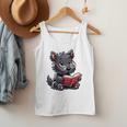 Scottish Terrier Reading a Book Dog Men Tank Top