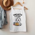 Unearth a Story Cute Dinosaur Summer Reading 2026 Dino Book Men Tank Top Unearth a Story Cute Dinosaur Summer Reading 2026 Dino Book Men Tank Top