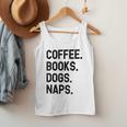 Vintage Coffee Books Dogs Naps Retro Men Tank Top Vintage Coffee Books Dogs Naps Retro Men Tank Top
