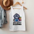 Wild About Reading Book Lover Gorilla Men Tank Top