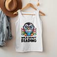 Wild About Reading Book Lover Penguin Men Tank Top