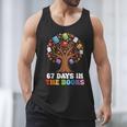 67 Days In The Books Reading Teacher 67th Day Of School Kids Men Tank Top