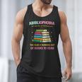 Abibliophobia Book Lovers Graphic Men Tank Top