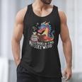 Adorable Book Lover Dragon Read Books Be Kind Stay Weird Men Tank Top