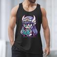 Adorable Book Lover Valkyrie With Reading Glasses Cute Men Tank Top Adorable Book Lover Valkyrie With Reading Glasses Cute Men Tank Top