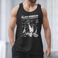 Alien Abduction UFO Lovers Comic Book Style Shirt Men Tank Top