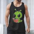 Alien Reading Book Believe In Yourself Kids Women Men Men Tank Top Alien Reading Book Believe In Yourself Kids Women Men Men Tank Top