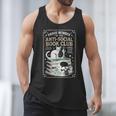 Anti-Social Book-Club Cat Graphic Men Tank Top