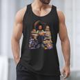 Back To School Afro Melanin Girl Reading Book Bookworm Men Tank Top Back To School Afro Melanin Girl Reading Book Bookworm Men Tank Top