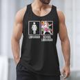 Back To School Library Unicorn Book Lover School Librarian Men Tank Top