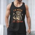 Banned Book Reading Squad Bookish I'm With The Banned Men Tank Top
