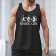 Boo Ghost Books Book Club Halloween Women School Teacher Men Tank Top