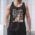 Book And Dog Lover Bookworm Reader Book Lover Men Tank Top