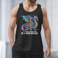 Be a Book Dragon Reading Men Tank Top