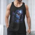 Book Fantasy Art Beautiful Elf Princess Fairy Men Tank Top