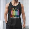 Book Flower Radicalized By Basic Decency Feminist Lgbt Men Tank Top