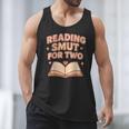 Book Lover Pregnancy Announcement Reveal Smut Men Tank Top Book Lover Pregnancy Announcement Reveal Smut Men Tank Top