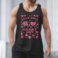 Book Lover Read Your Heart Out Teacher Valentines Men Tank Top