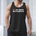 Book Lover Reading I Love My Book Boyfriends Men Tank Top
