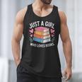 Book Nerd Just A Girl Who Loves Books Literary Enthusiast Men Tank Top