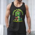 Book A Saurus Bookasaurus Dinosaur Book Girls Boys Toddler Men Tank Top