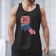 Book Worm Pun Read Reading Librarian America Men Women Kids Men Tank Top