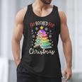 All Booked For Christmas Book Lovers Xmas Tree Women Men Tank Top