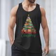 All Booked For Christmas Reading Books Librarian Holiday Men Tank Top
