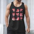 All Booked For Valentine Book Teacher Kids Girls Boys Men Tank Top