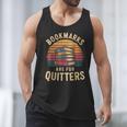 Bookmarks Are For Quitters Reading Book Lovers Men Tank Top