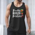 Books Booze And Besties Book Lover Bestie Squad Twinning Men Tank Top Books Booze And Besties Book Lover Bestie Squad Twinning Men Tank Top