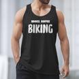 Books Coffee Biking Men Tank Top