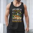 Books And Crested Gecko Owner Crestie Lover Men Tank Top