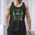 Books Dragon Reading Book Men Tank Top