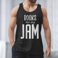 Books Are My Jam Graphic For Introverts Men Tank Top