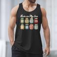 Books Are My Jam Shirt Book Lover Reader Reading Teacher Men Tank Top