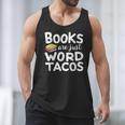 BOOKS ARE JUST WORD TACOS Men Tank Top BOOKS ARE JUST WORD TACOS Men Tank Top