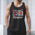 Books Are My Love Language Men Tank Top