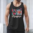Books Are My Love Language Valentines Book Lover Librarian Men Tank Top Books Are My Love Language Valentines Book Lover Librarian Men Tank Top