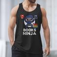 Books Ninja Read Reading Librarian Book Toddler Boys Kids Men Tank Top Books Ninja Read Reading Librarian Book Toddler Boys Kids Men Tank Top