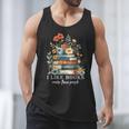 I Like Books More Than People Reading Reader Bookworm Saying Men Tank Top I Like Books More Than People Reading Reader Bookworm Saying Men Tank Top