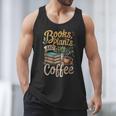 Books Plants And Coffee Growing Plant Gardening Planting Men Tank Top Books Plants And Coffee Growing Plant Gardening Planting Men Tank Top