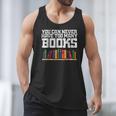 Never Too Many Books Read Book Reading Librarian Men Women Men Tank Top