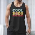 Bookworm Cool Kids Read Books Book Lover Reading Men Tank Top