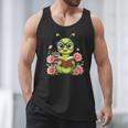 Bookworm Costume Kawaii Reading Worm For World Book Day Men Tank Top