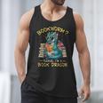 Bookworm I'm A Book Dragon Reading Books Bookish Book Lover Men Tank Top