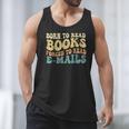 Born To Read Books Forced To Read Emails Reading Books Dad Men Tank Top