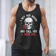 I Buy Her Books And Call Her A Good Girl Skull Rose Bookworm Men Tank Top I Buy Her Books And Call Her A Good Girl Skull Rose Bookworm Men Tank Top