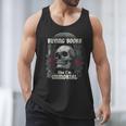 I Buy Books Like I'm Immortal Rose For Men Women Skeleton Men Tank Top