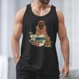 Capybara Glasses Reading Books Capybara Nerd Bookworm Men Tank Top Capybara Glasses Reading Books Capybara Nerd Bookworm Men Tank Top